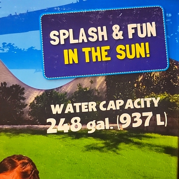 1 NWT H2o Go Metallic 3 Ring Family Circular Round Pool 248 Gal Bestway Kid's 6+ - Picture 8 of 8